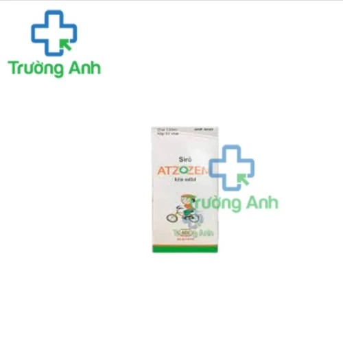 Atzozem 120ml Mebiphar - Thuốc điều trị còi xương, suy dinh dưỡng